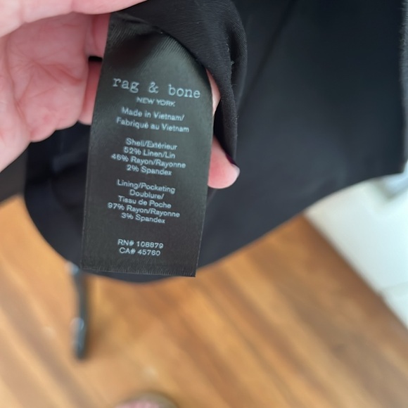 NWT Rag and Bone Odessa Linen Blazer - Picture 12 of 13